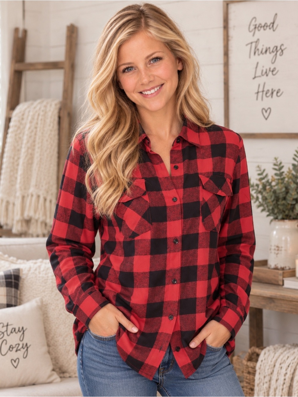 Buffalo Plaid Long Sleeve